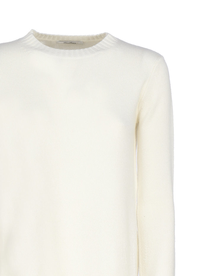 Max Mara Sweaters White Cashmere