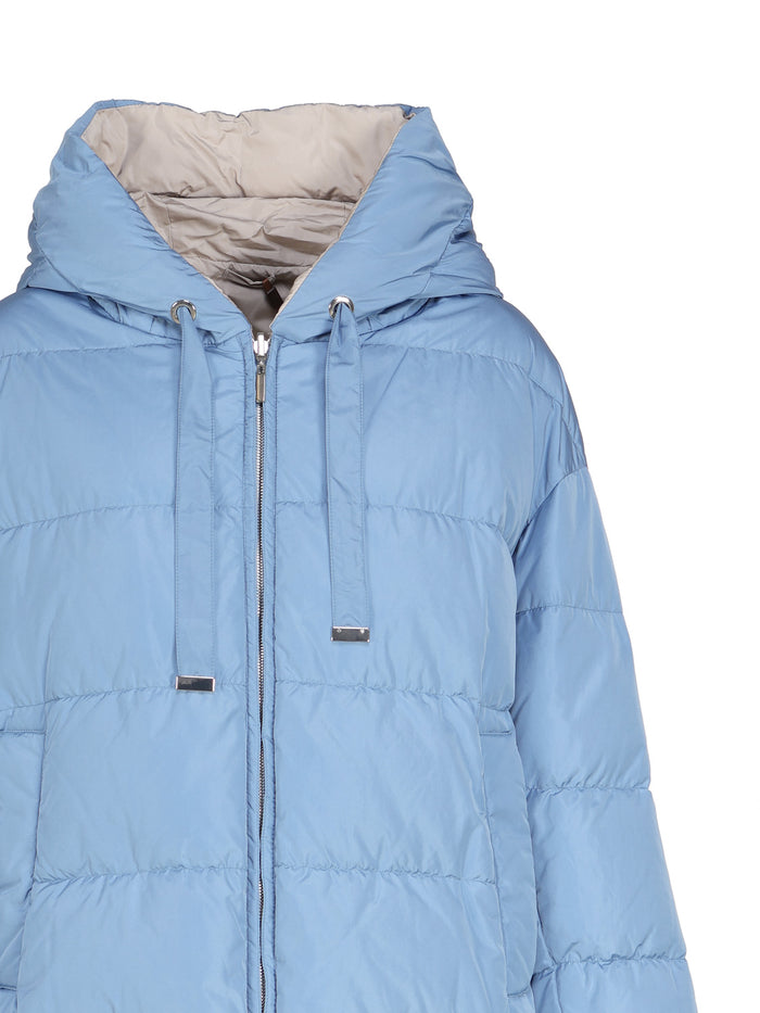 Max Mara Coats Clear Blue Poliestere