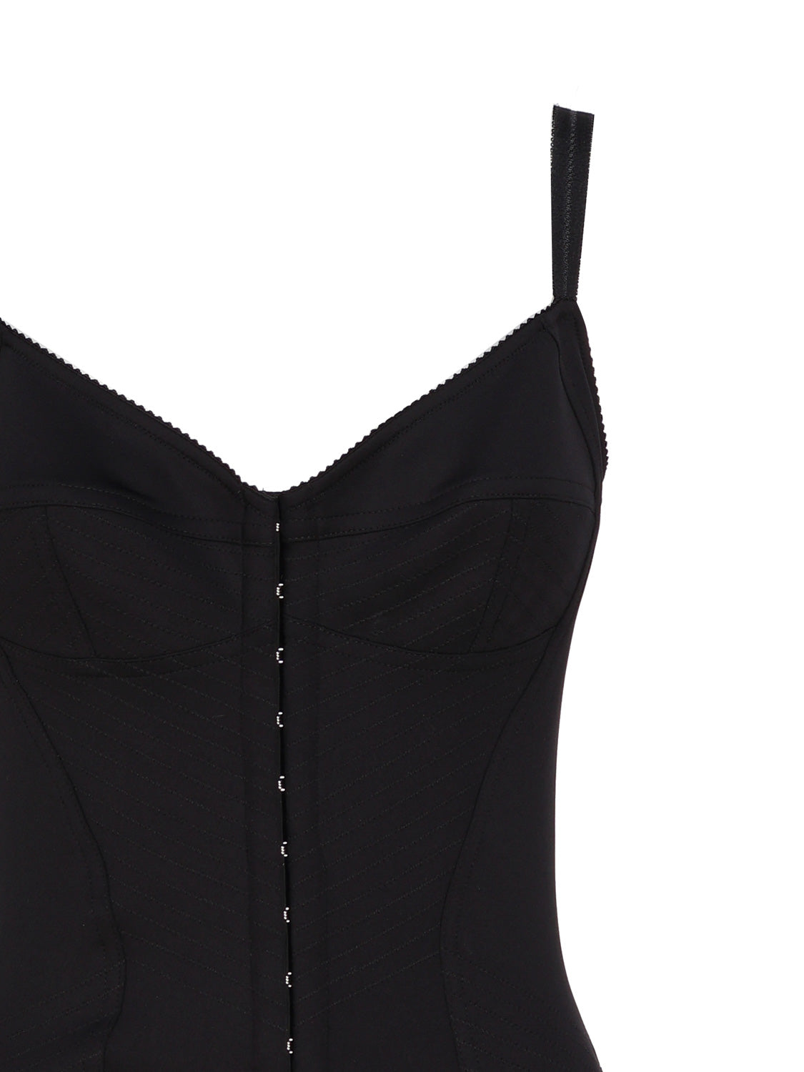 Dolce & Gabbana Dresses Black Polyamide Elastane