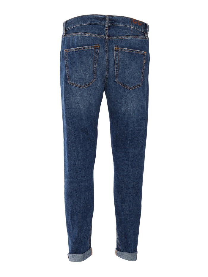 ICON PANTS Blue Cotton Jean