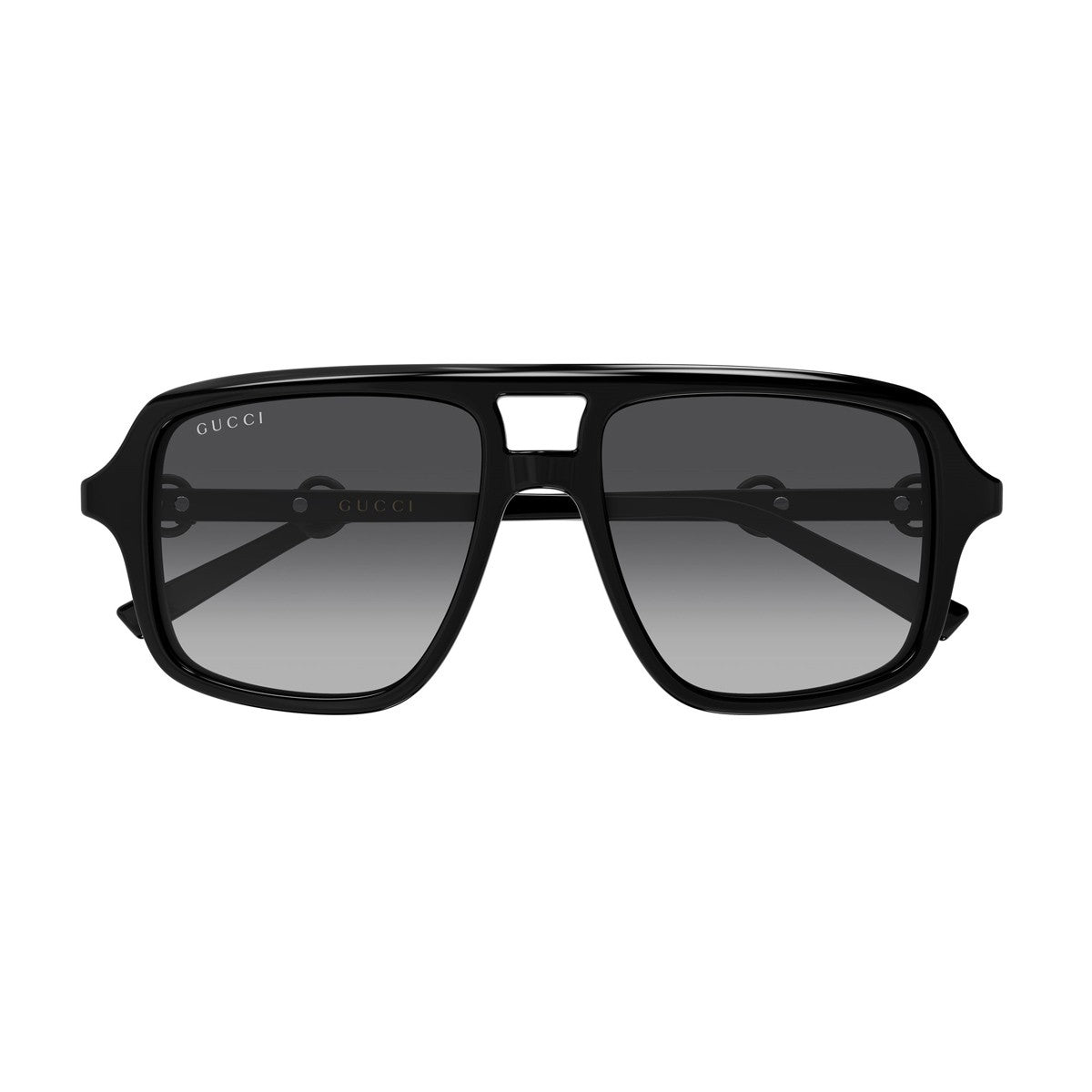 Gucci Gg2052s Linea Sign Black Acetato Riciclato Sunglasses