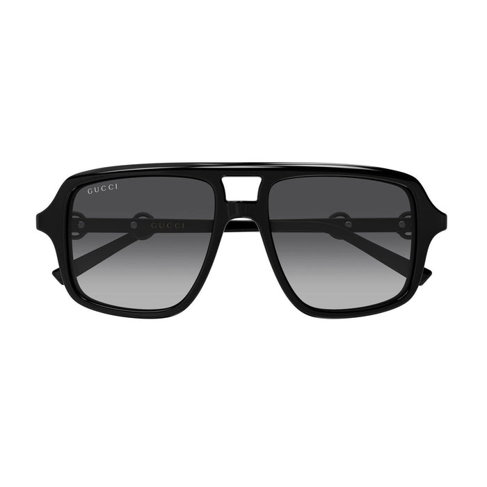 Gucci Gg2052s Linea Sign Black Acetato Riciclato Sunglasses