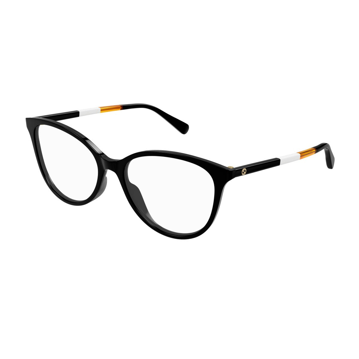Gucci Gg1359o Linea Emblem Black Acetato Riciclato Eyeglasses