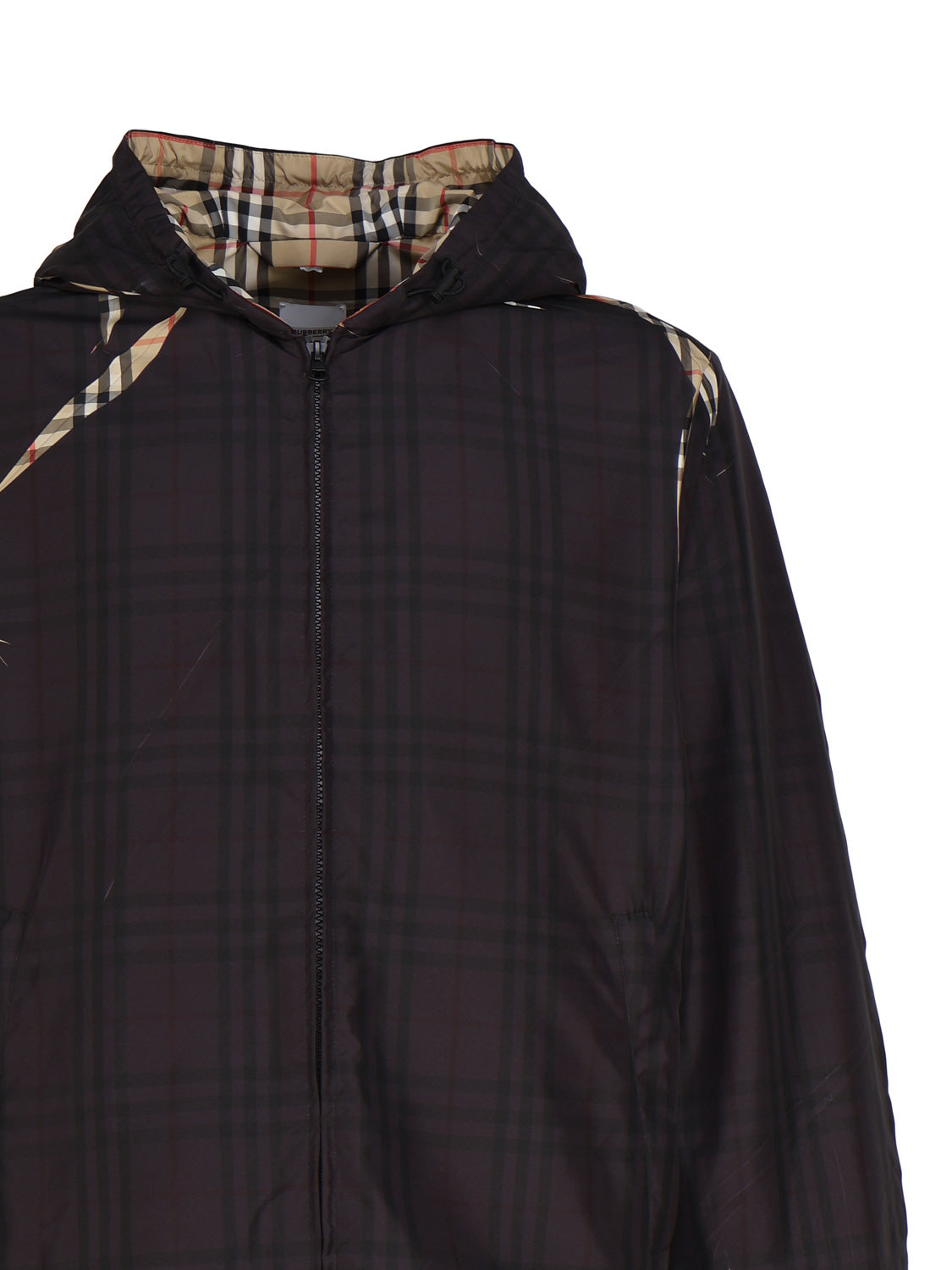 Burberry Coats Black Polyester