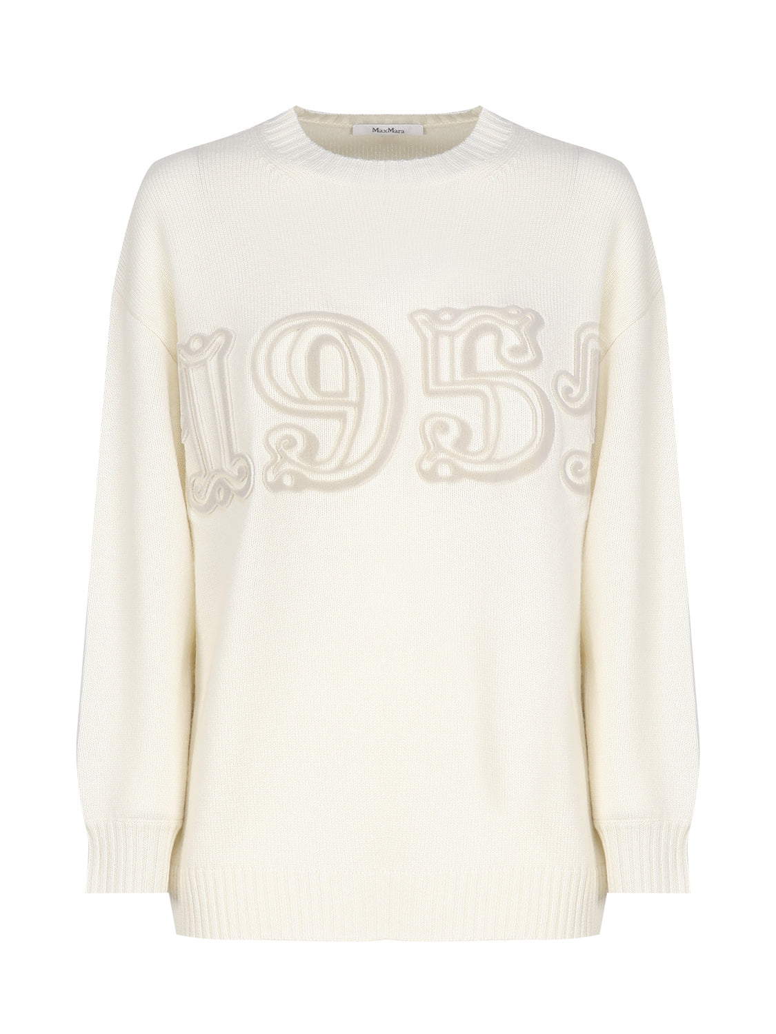 Max Mara Sweaters White Wool