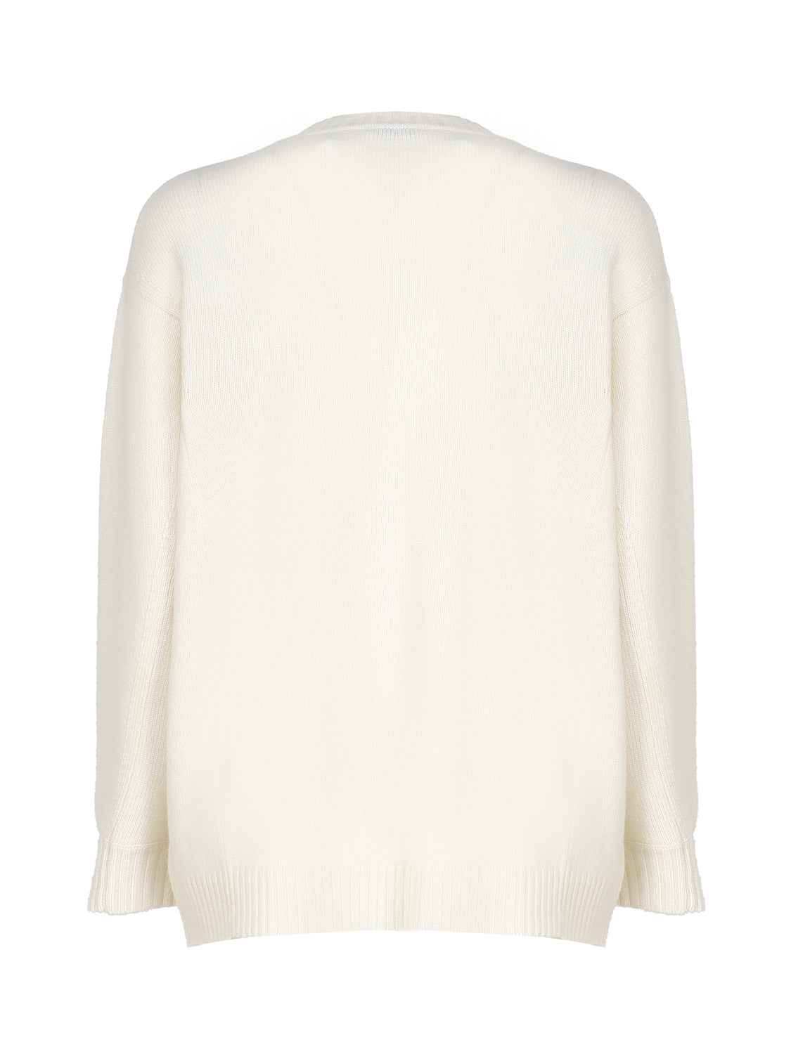 Max Mara Sweaters White Wool