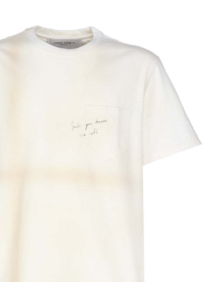 Golden Goose T-Shirts And Polos White Cotton