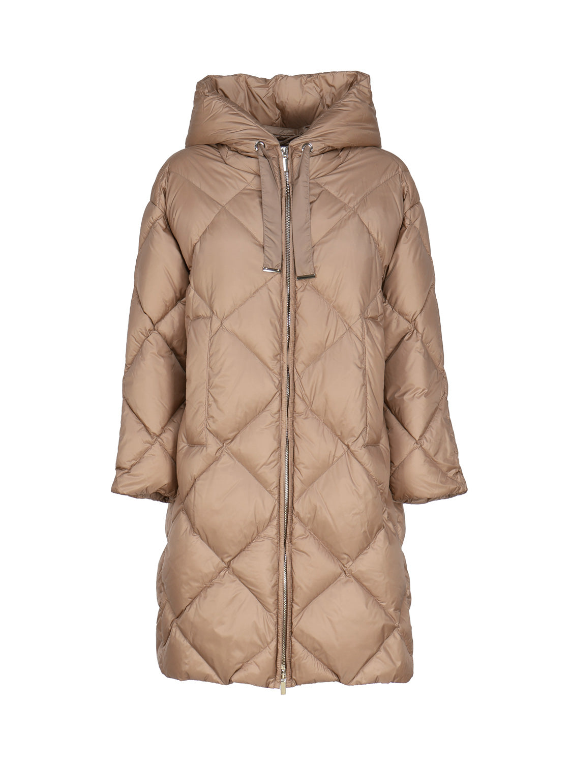 Max Mara Coats Camel Poliammide