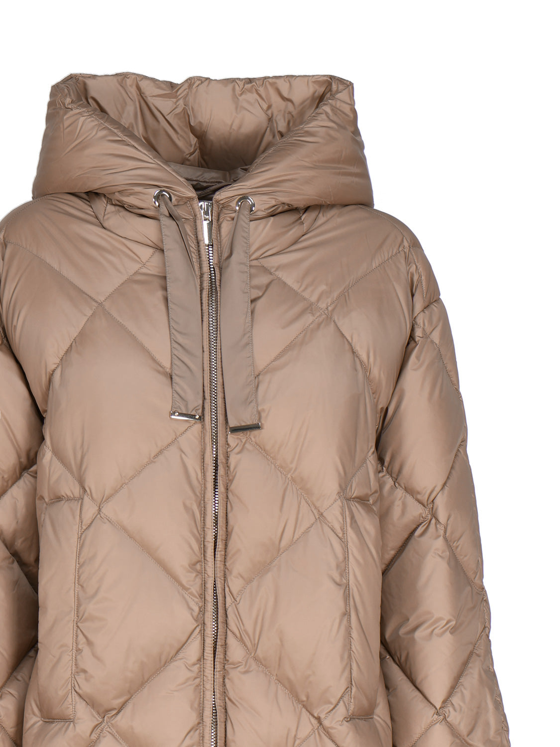 Max Mara Coats Camel Poliammide