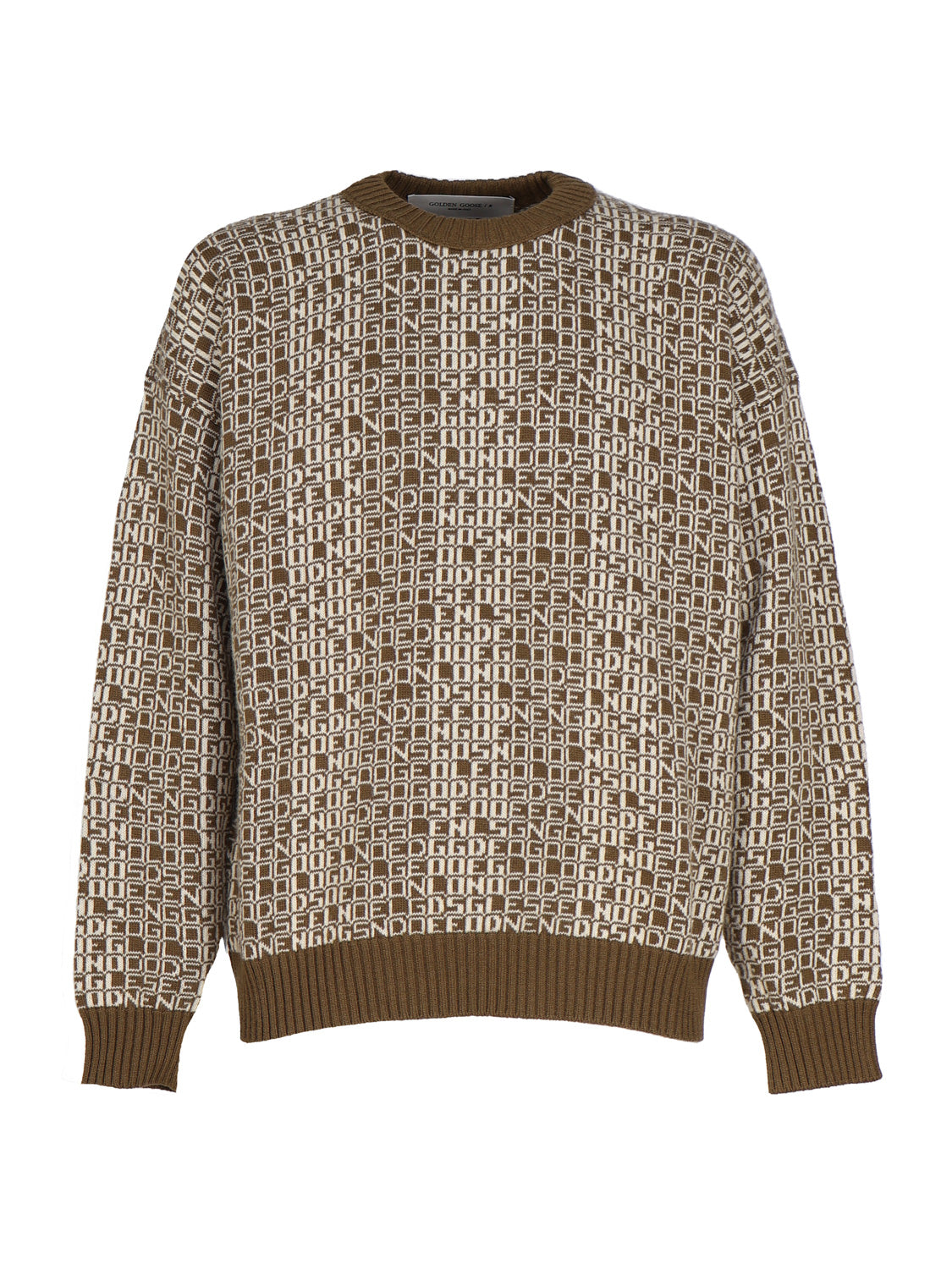 Golden Goose Sweaters Green Wool