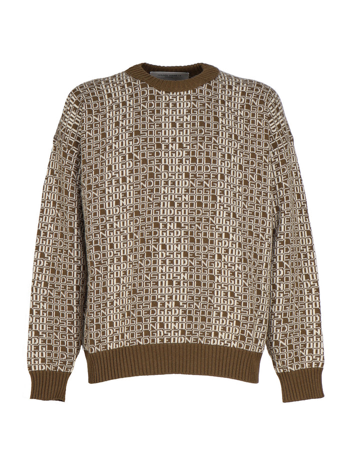 Golden Goose Sweaters Green Wool