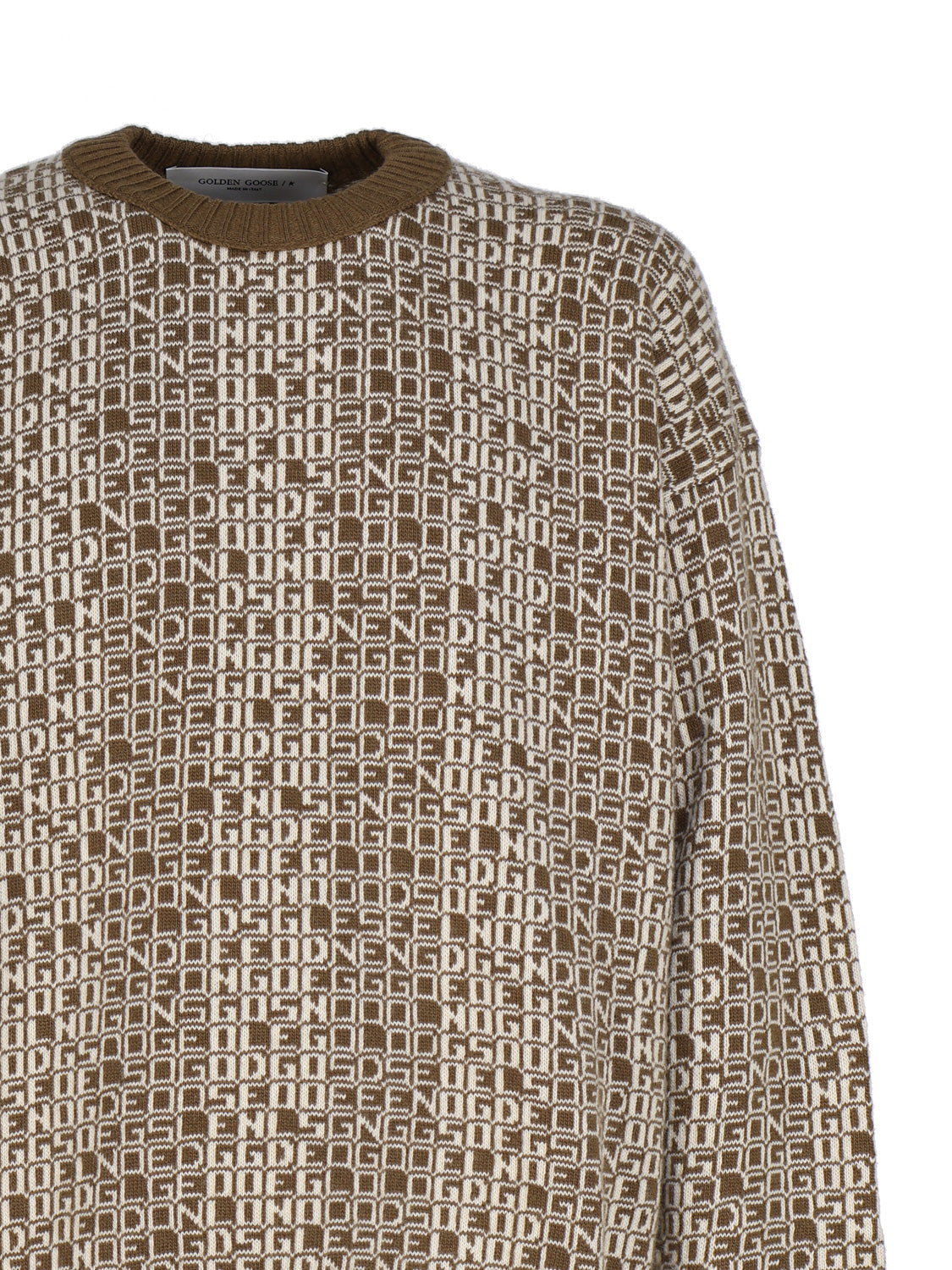 Golden Goose Sweaters Green Wool