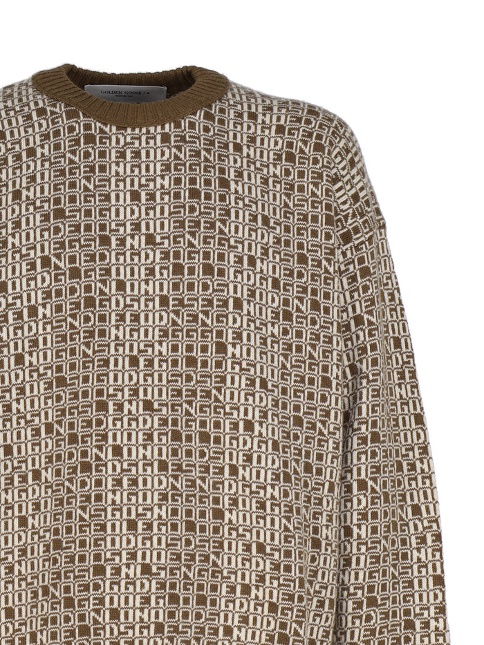 Golden Goose Sweaters Green Wool