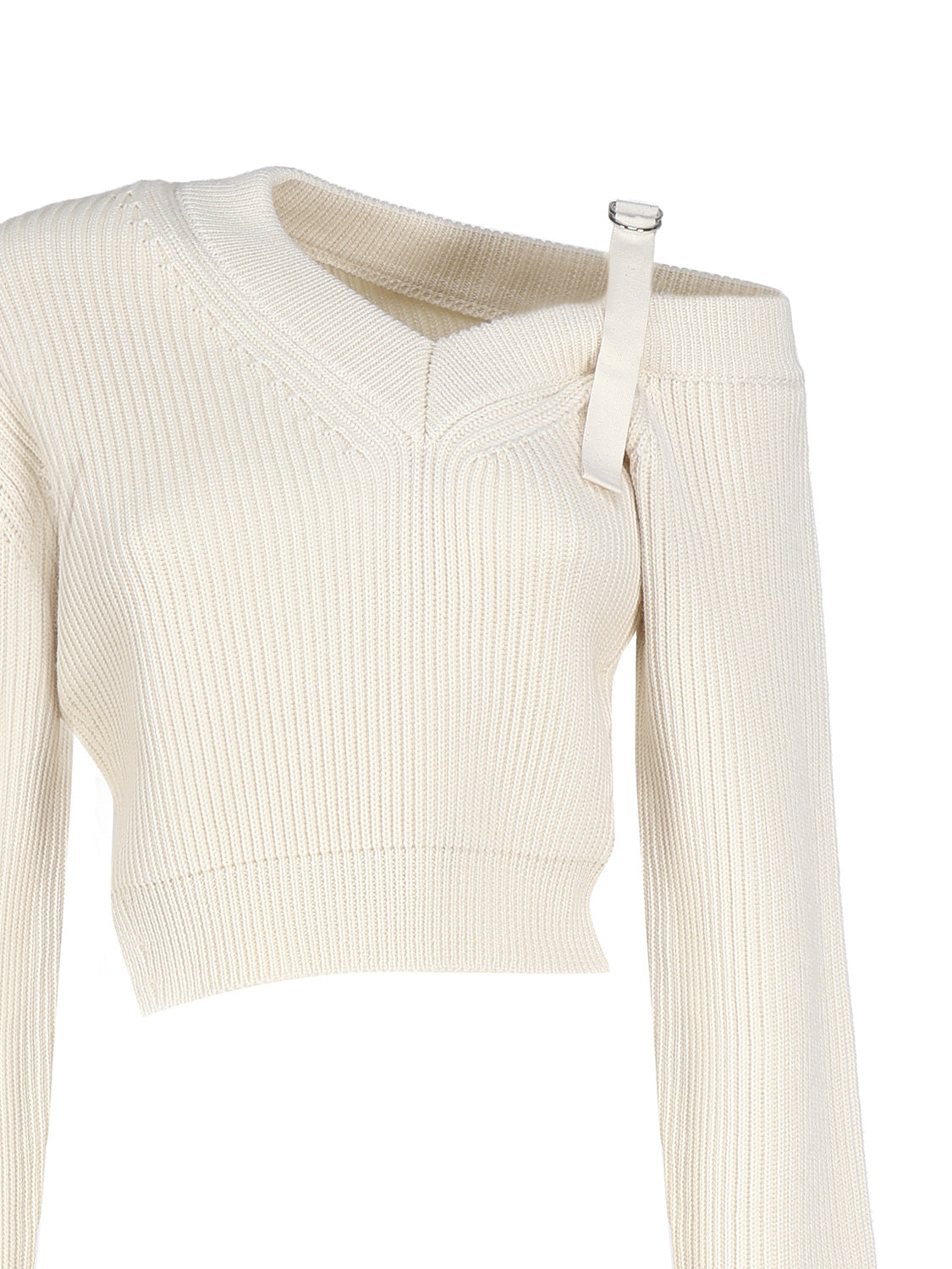 Jacquemus Sweaters White Wool