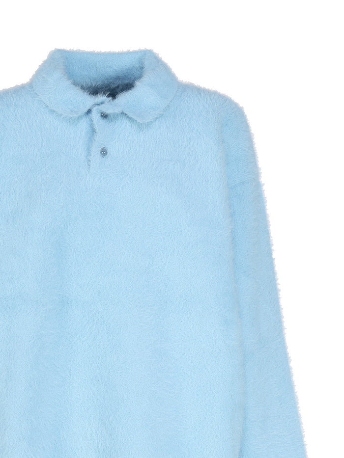 Jacquemus T-Shirts And Polos Blue Polyamide
