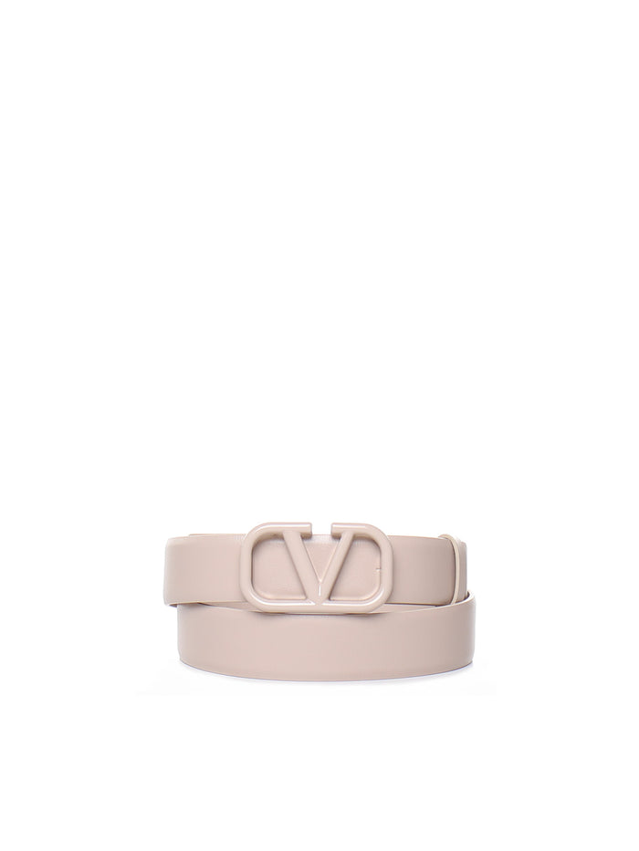 Valentino Garavani Belts Powder Rose Calfskin