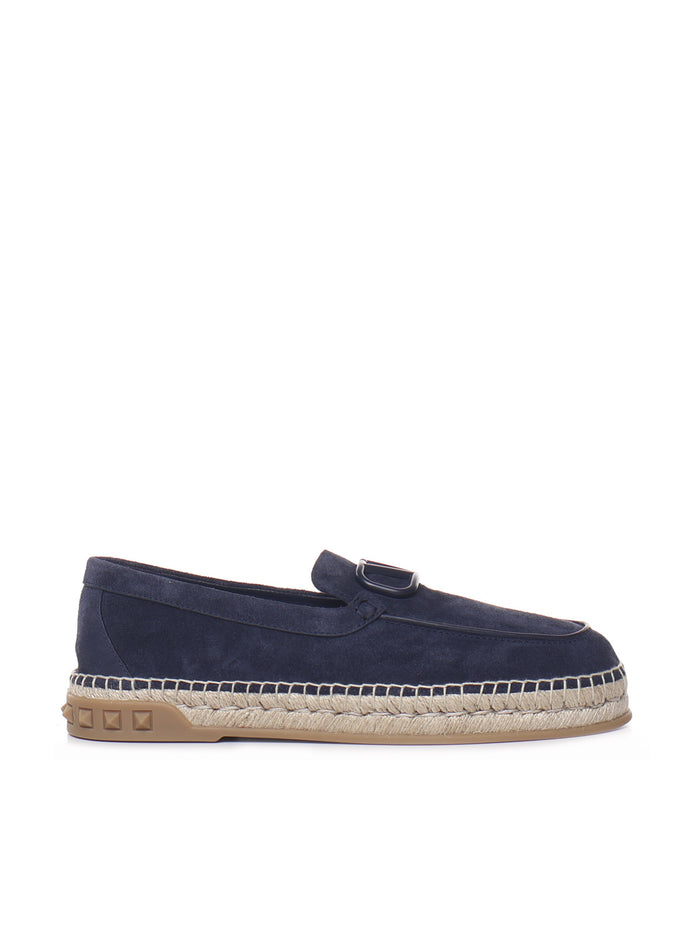 Valentino Garavani Flat Shoes Marine 211