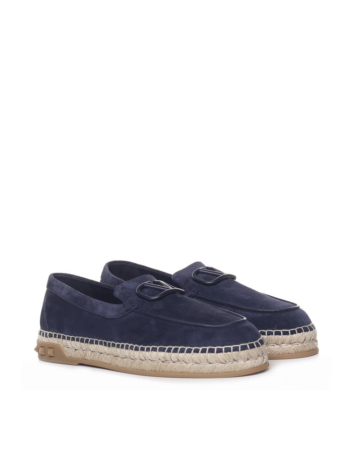 Valentino Garavani Flat Shoes Marine 211