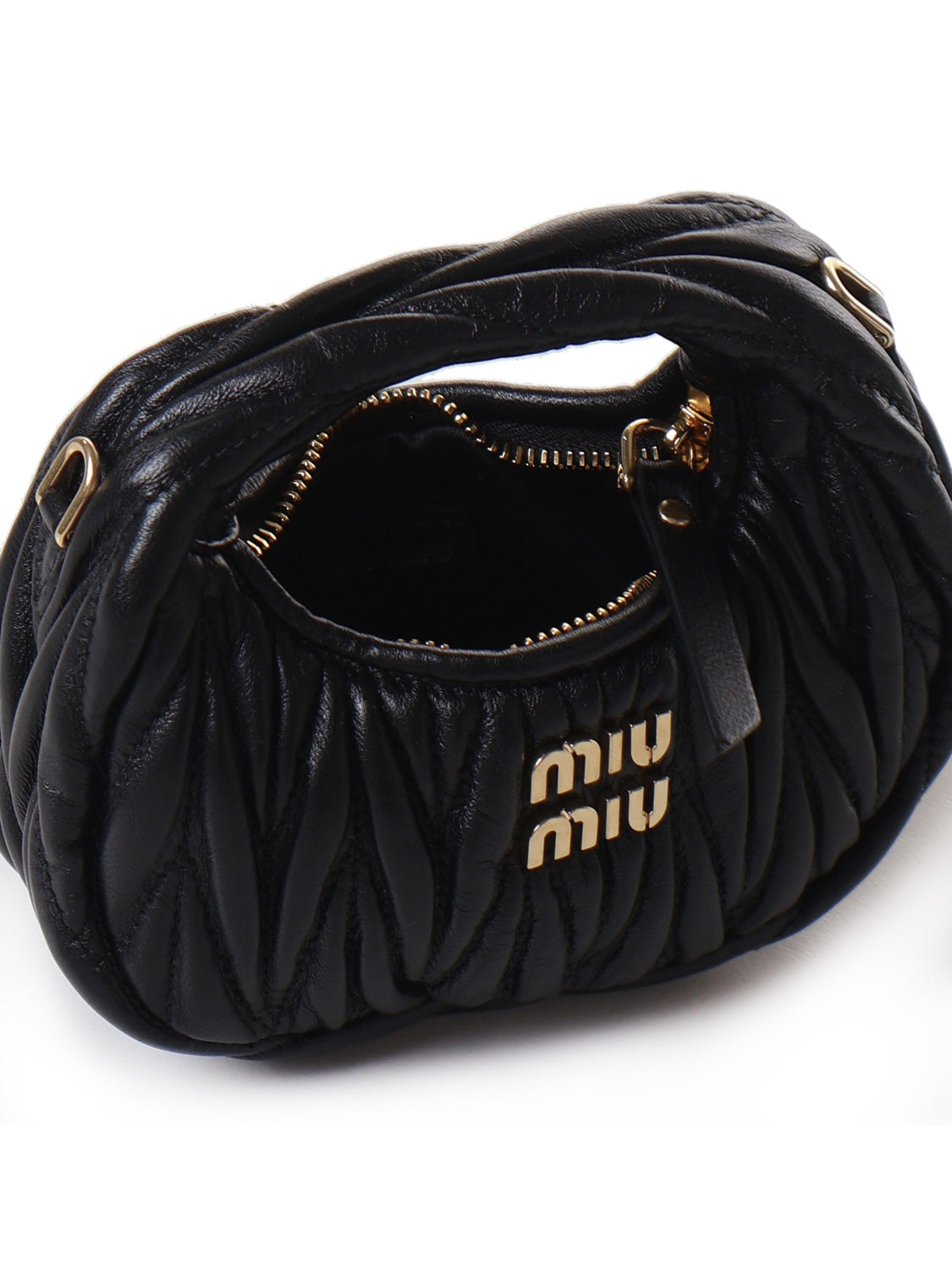 Miu Bags Black Leather