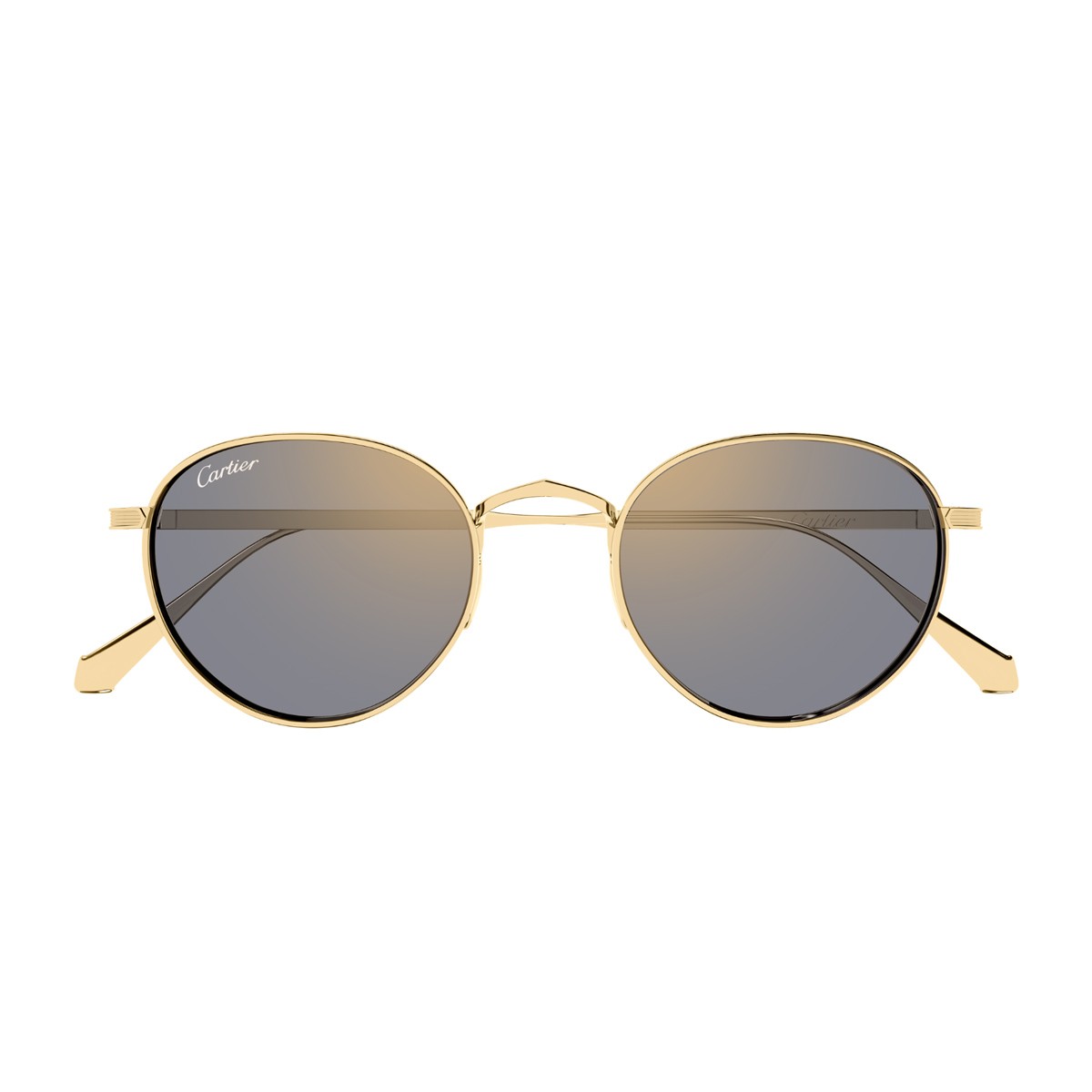 Cartier Ct0626s Signature C De Sunglasses Gold Titanio