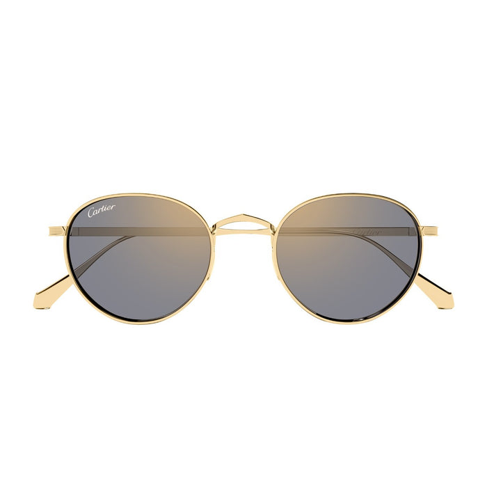 Cartier Ct0626s Signature C De Sunglasses Gold Titanio
