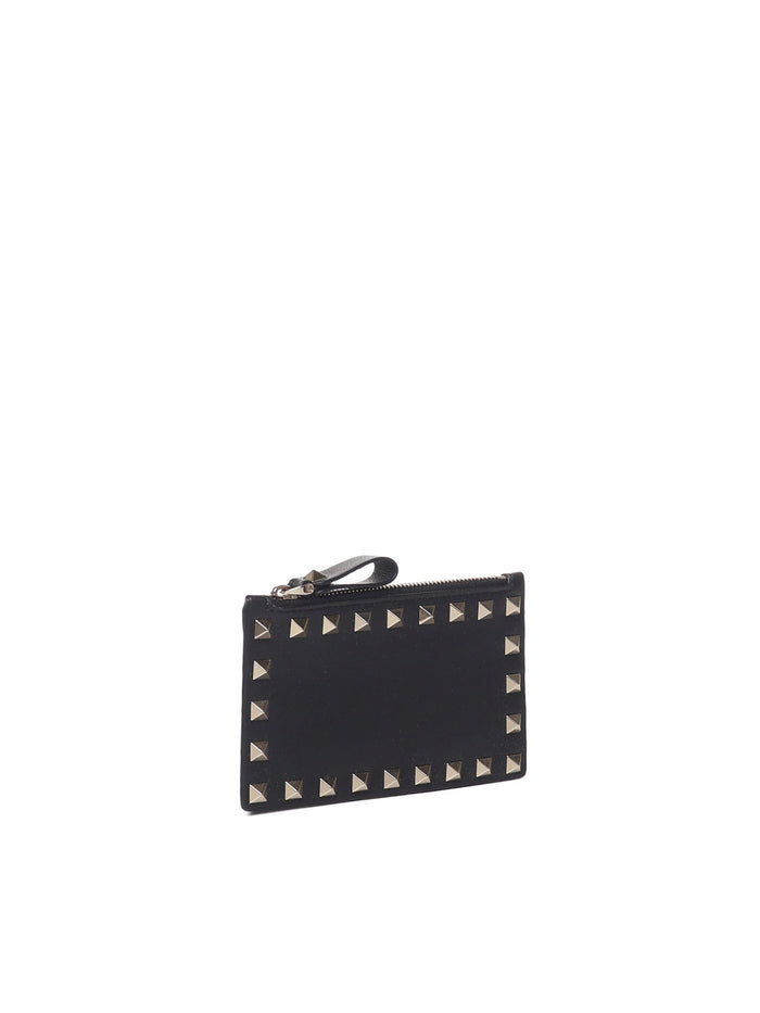 Valentino Garavani Wallets Black Calfskin
