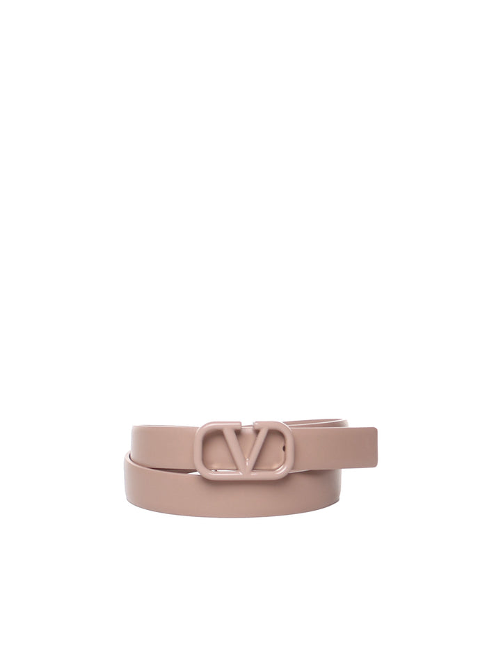 Valentino Garavani Belts Rose Cannelle Calfskin