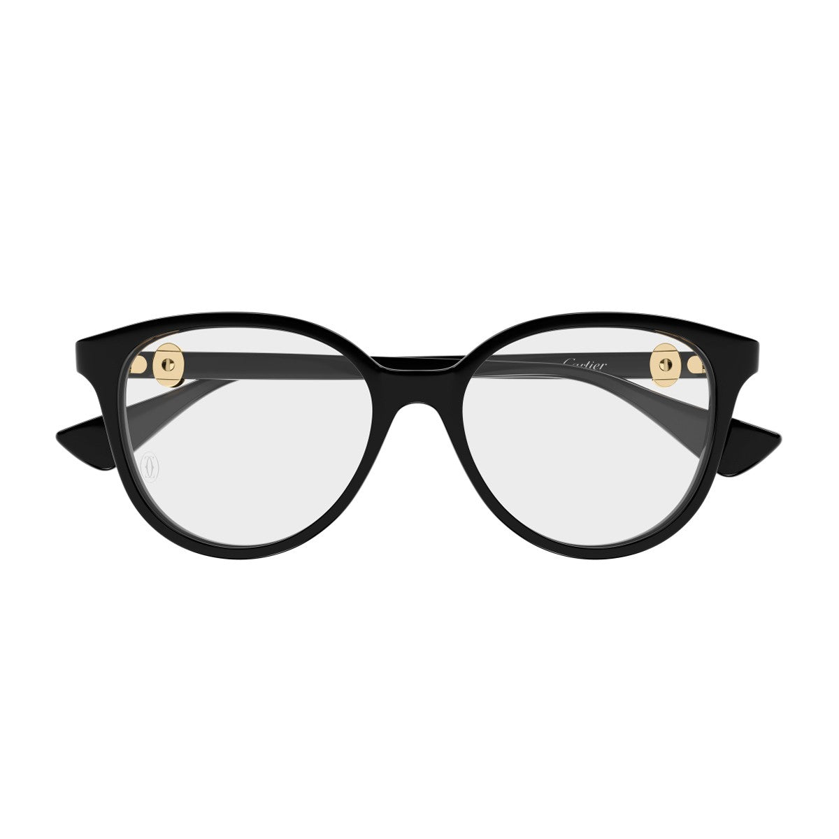 Cartier Ct0643o Double C De Optical Glasses Black Acetato Riciclato Sunglasses