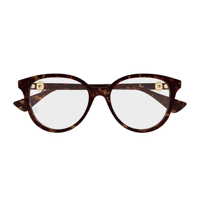 Cartier Ct0643o Double C De Optical Glasses Havana Acetato Riciclato Sunglasses