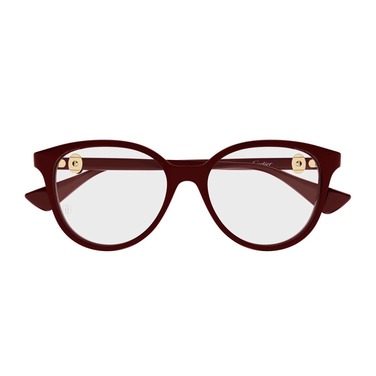 Cartier Ct0643o Double C De Optical Glasses Burgundy Acetato Riciclato Sunglasses