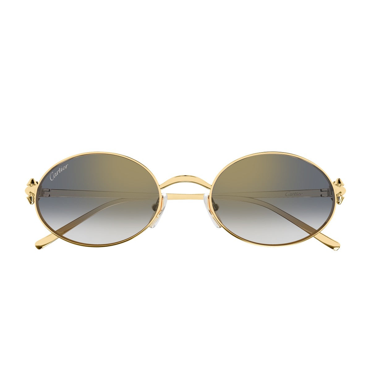Cartier Ct0644s Clash De Sunglasses Gold Metallo