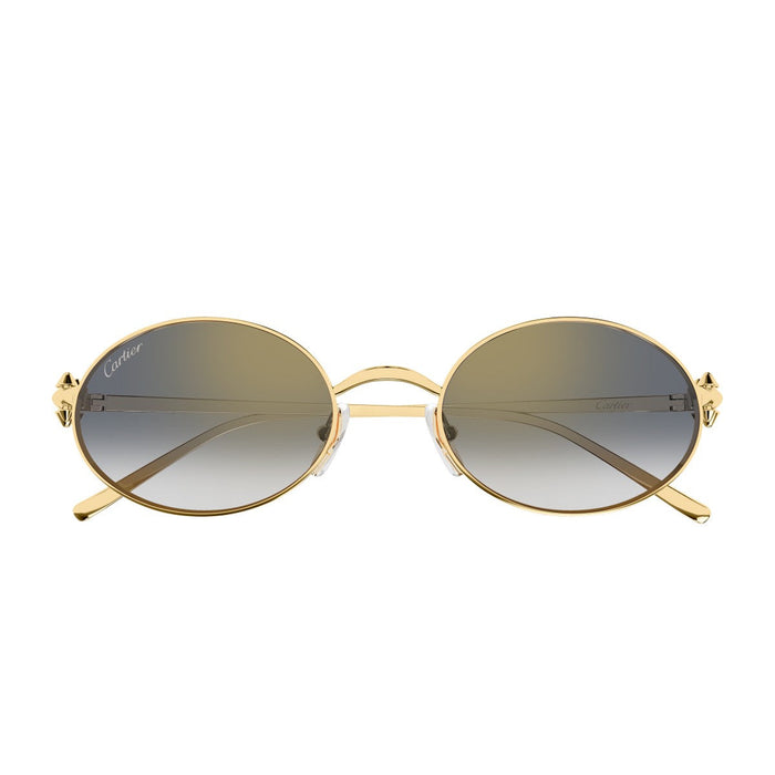 Cartier Ct0644s Clash De Sunglasses Gold Metallo