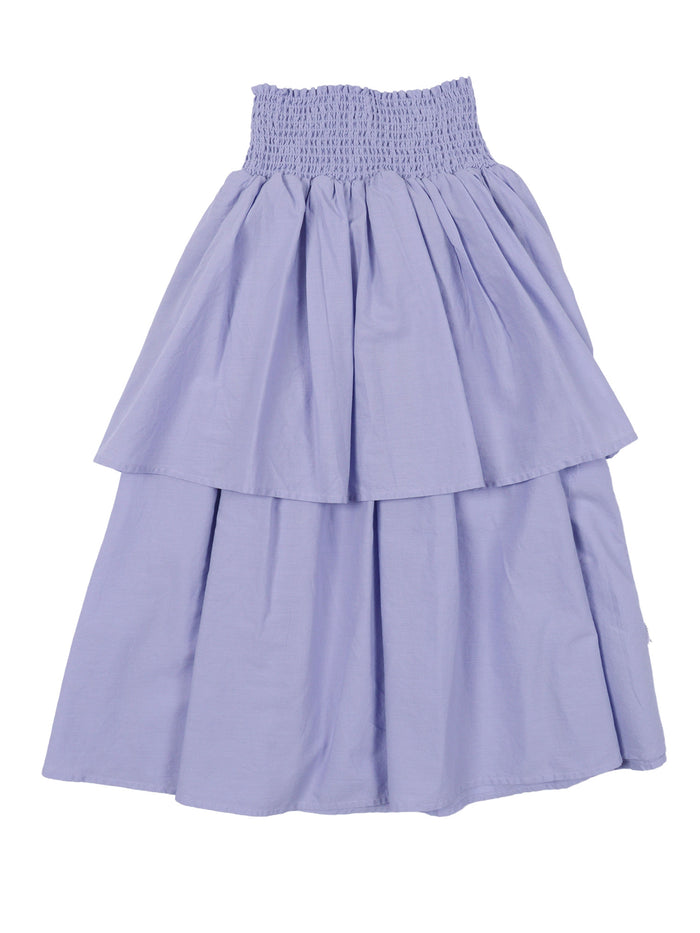 Brenna Skirts Purple Cotton