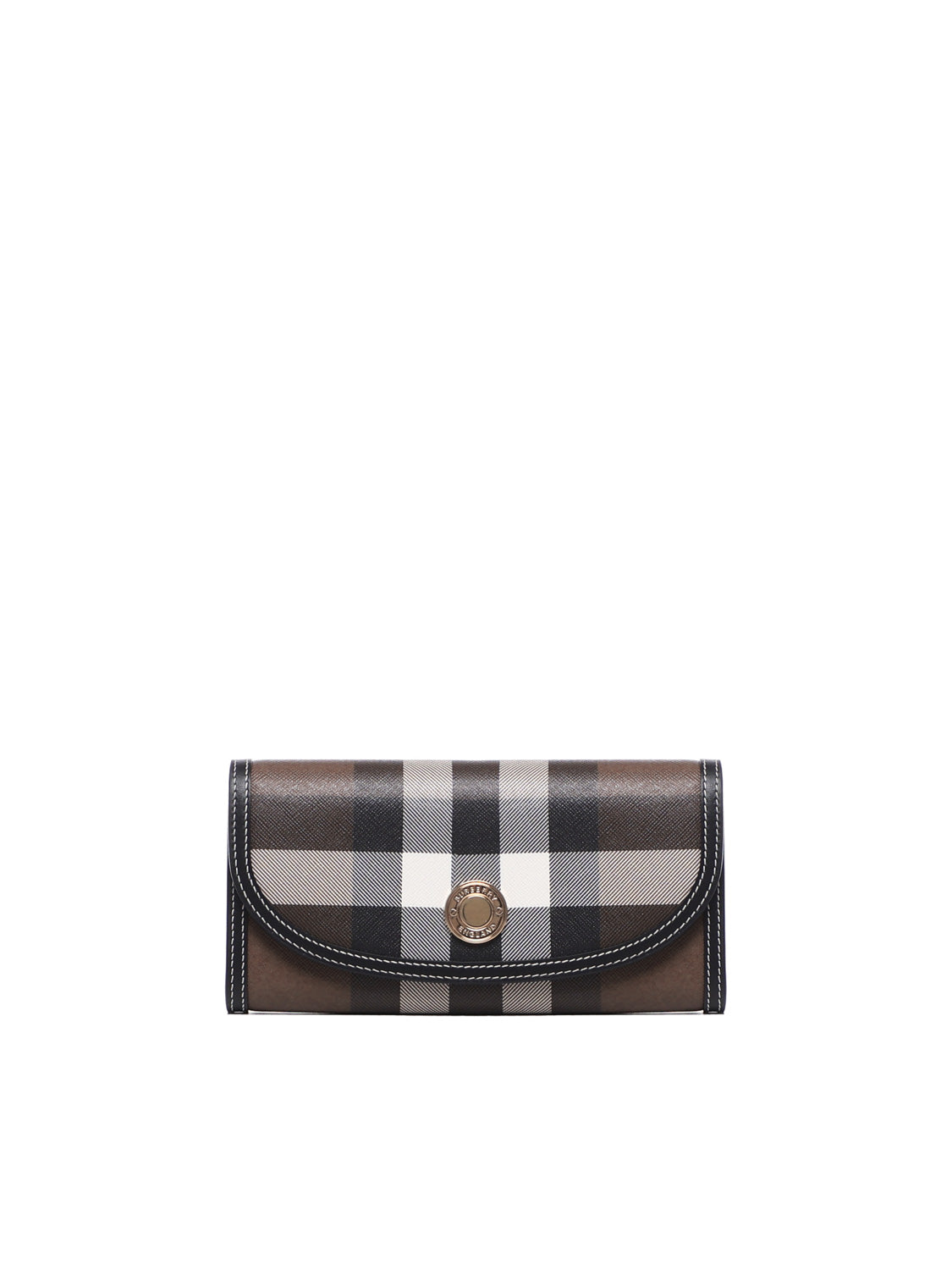 Burberry Wallets Dark Birch Brown Cotton Polyurethane