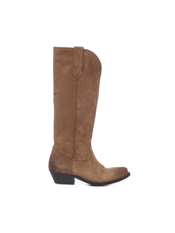 Golden Goose Boots Brandy Cow Leather