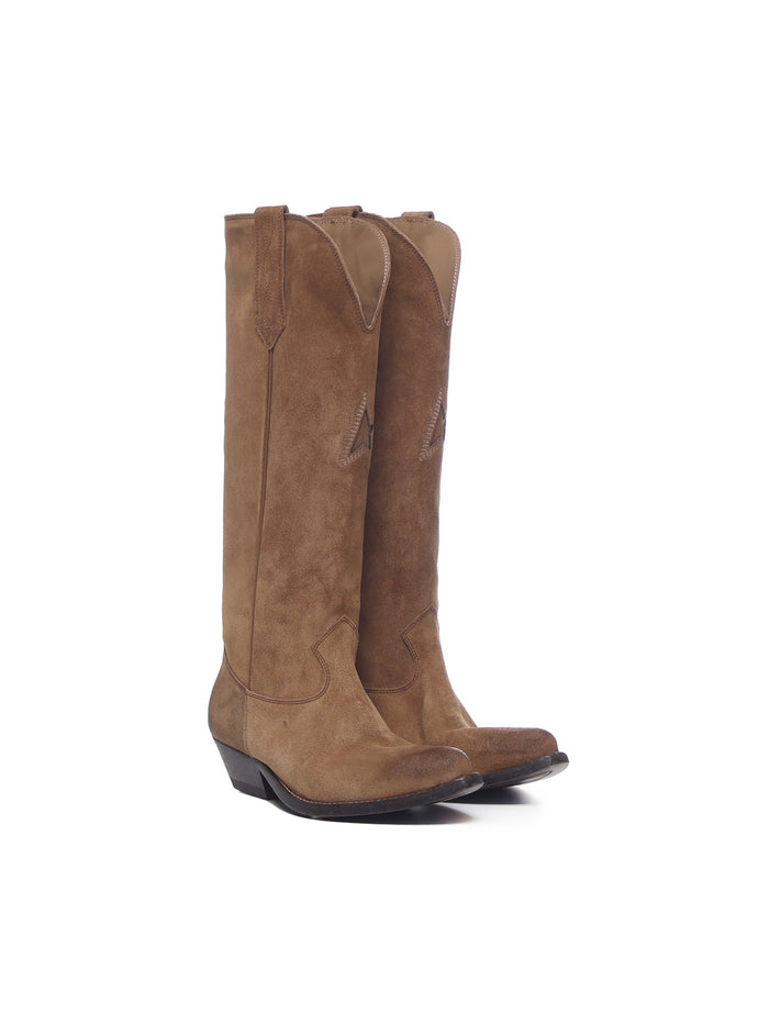 Golden Goose Boots Brandy Cow Leather