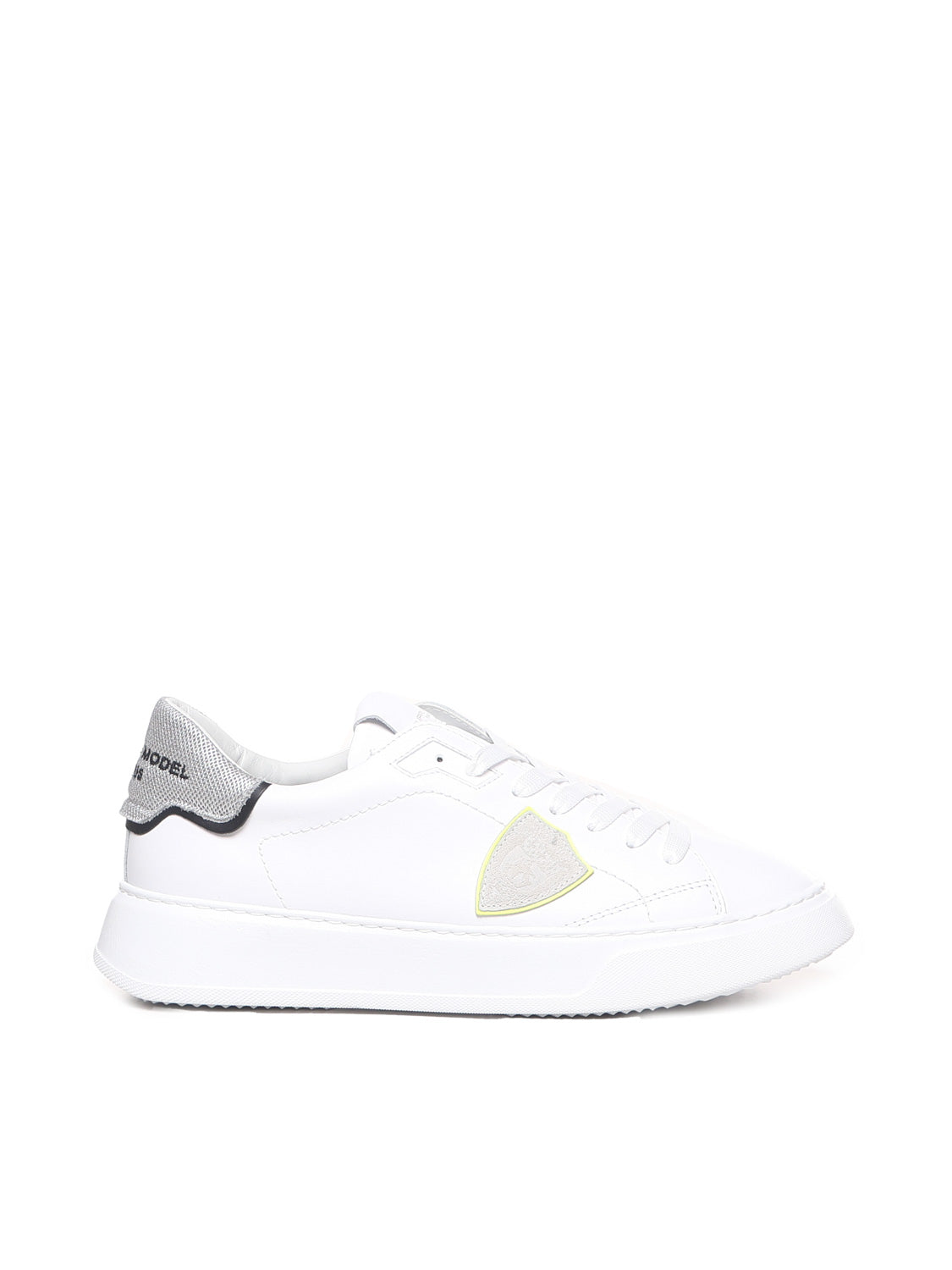 Philippe Model Sneakers White, Grey Calfskin