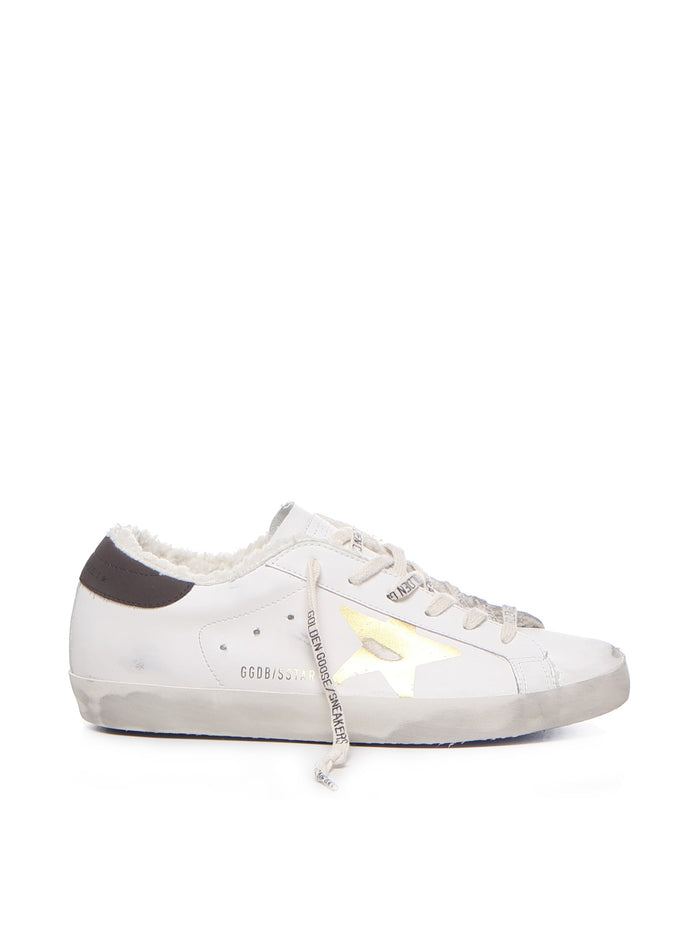 Golden Goose Sneakers White/gold/taupe/beige