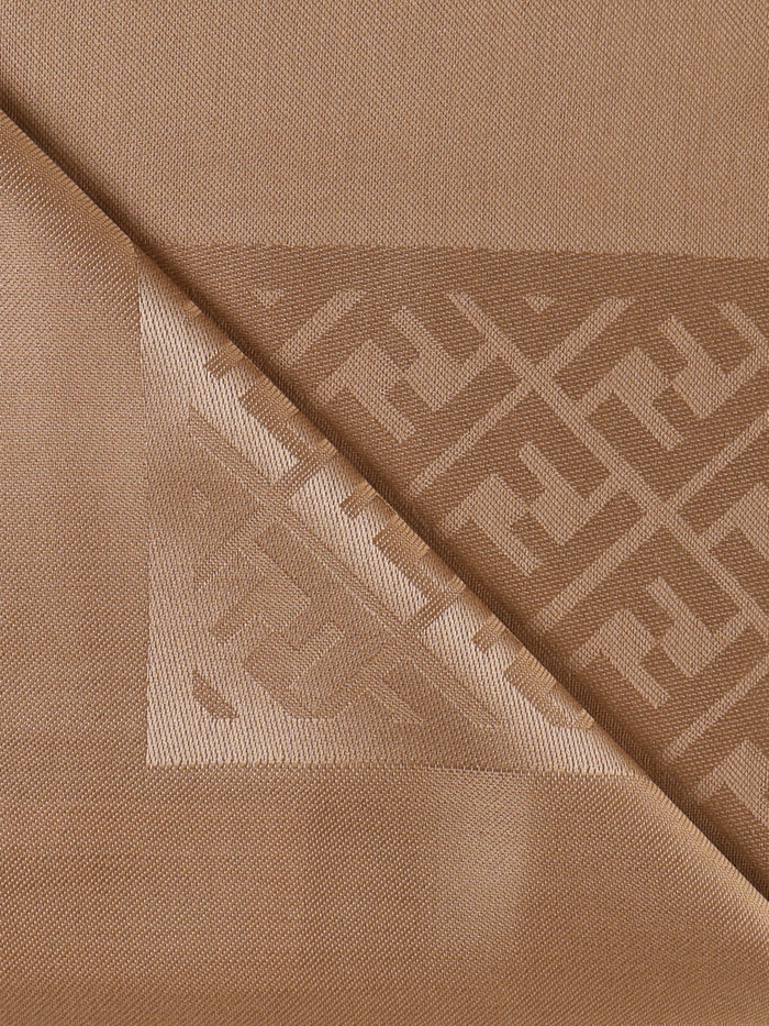 Fendi Scarfs Sand Silk