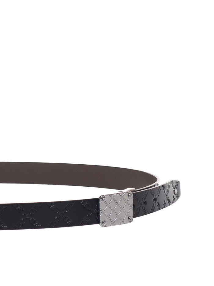 Michael Kors Belts Black Cow Leather
