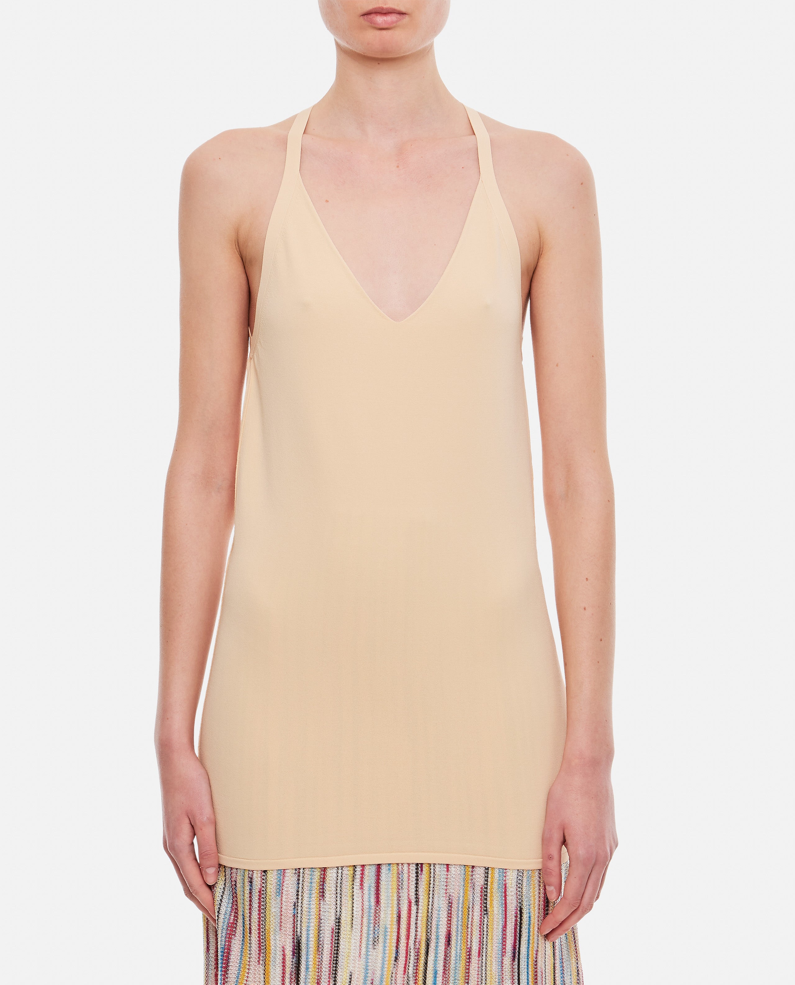 QUIRA Top Beige Vi Pl