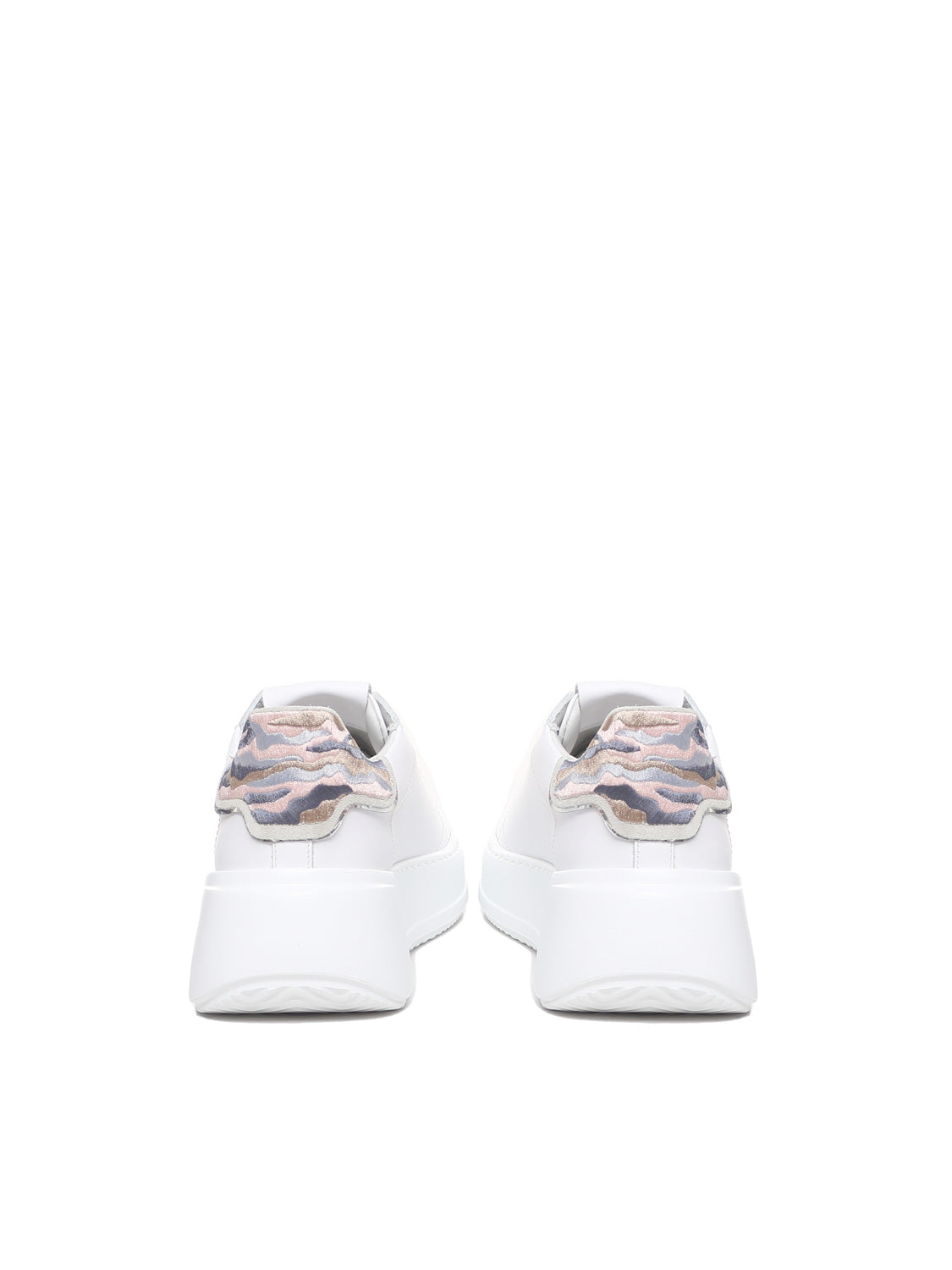Philippe Model Sneakers White, Pink Camouflage Calfskin