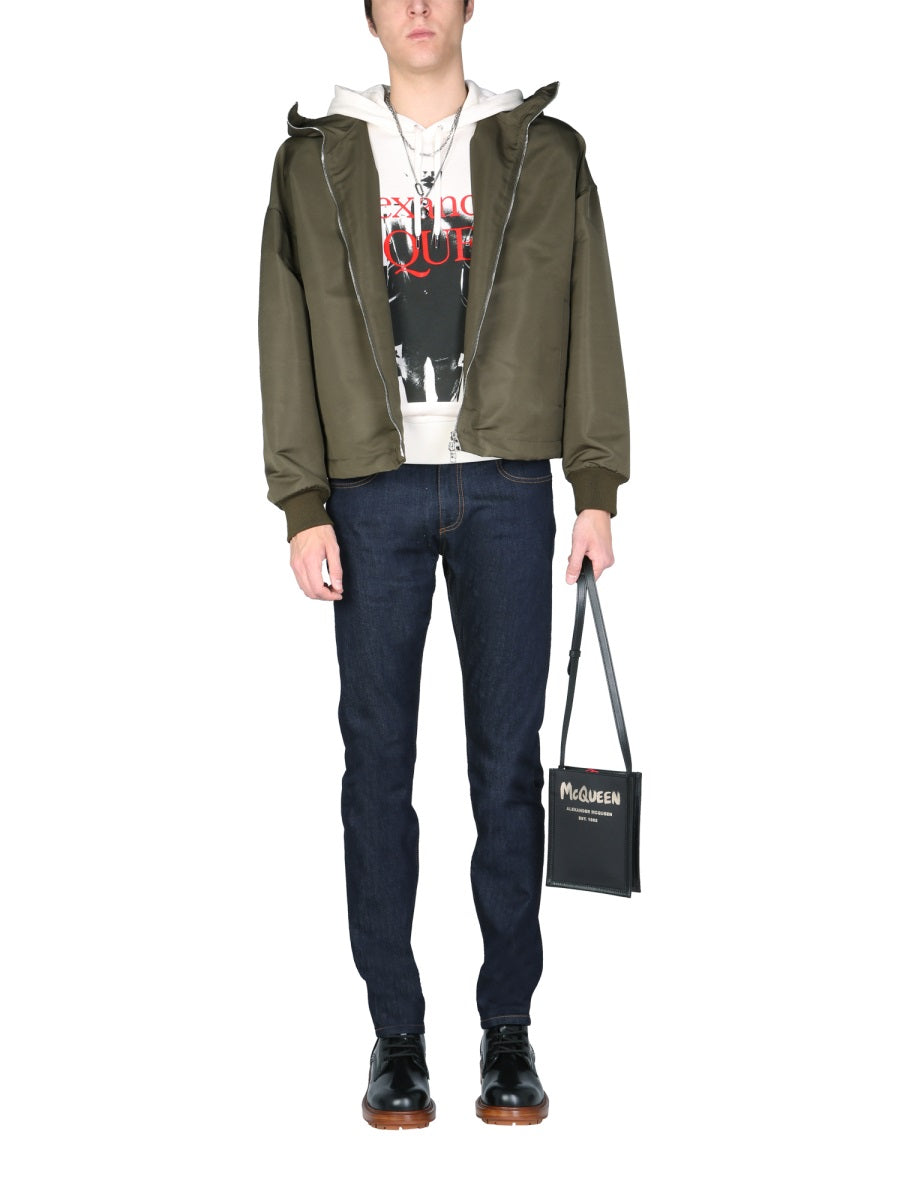 Blake Painting Jacket Military Green Polyester