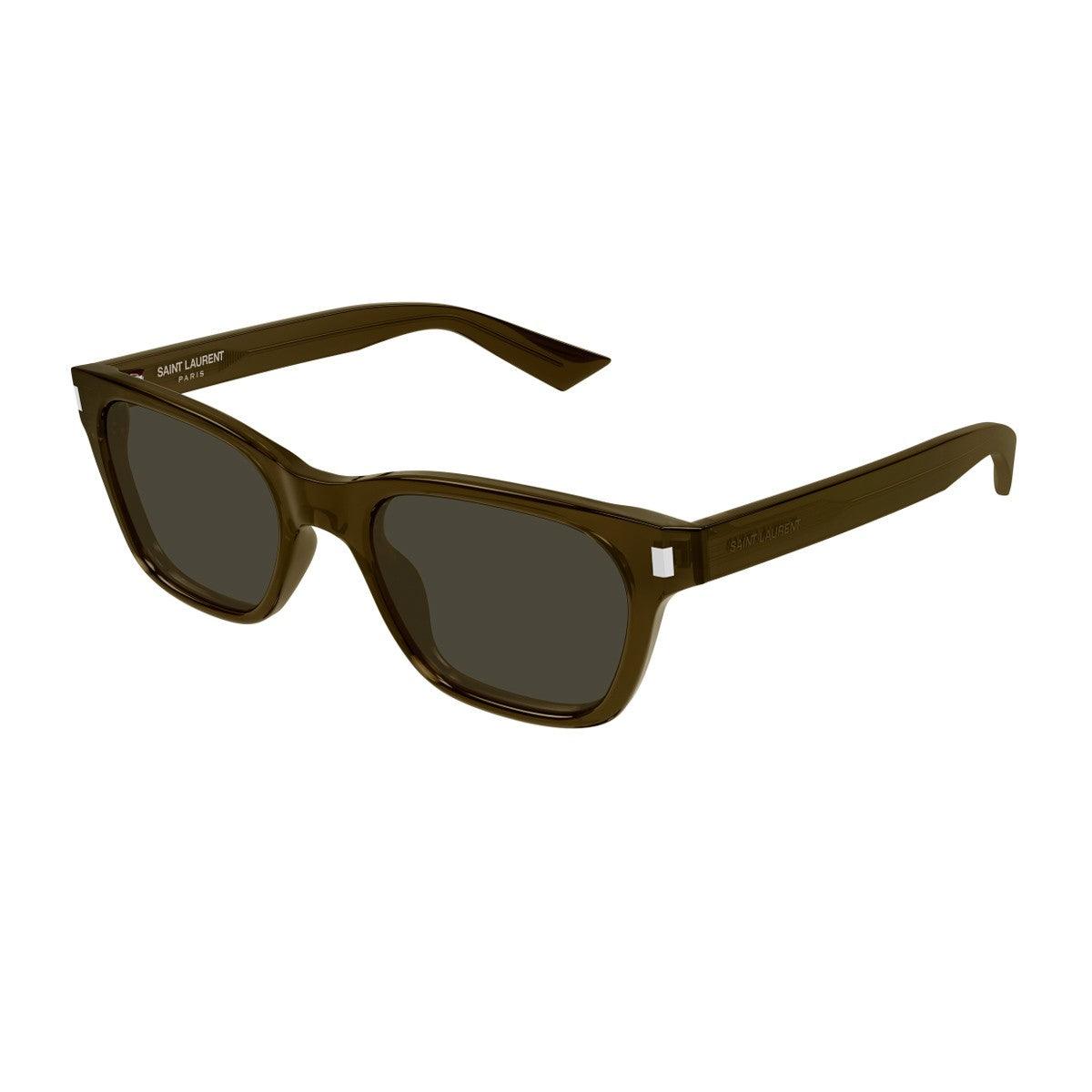 Saint Laurent Sl 874 Linea Corner Angle Brown Acetato Riciclato Sunglasses