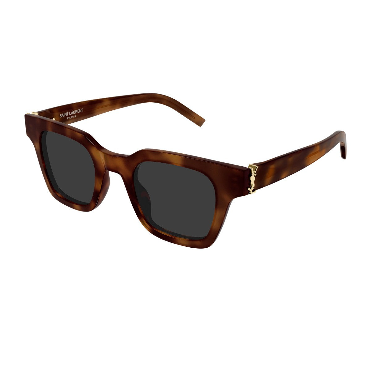 Saint Laurent Sl M157 Linea Monogram Havana Acetato Riciclato Sunglasses