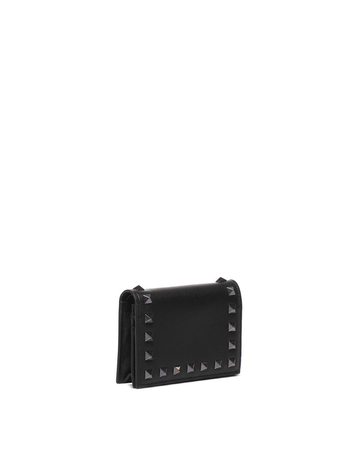 Valentino Garavani Wallets Black