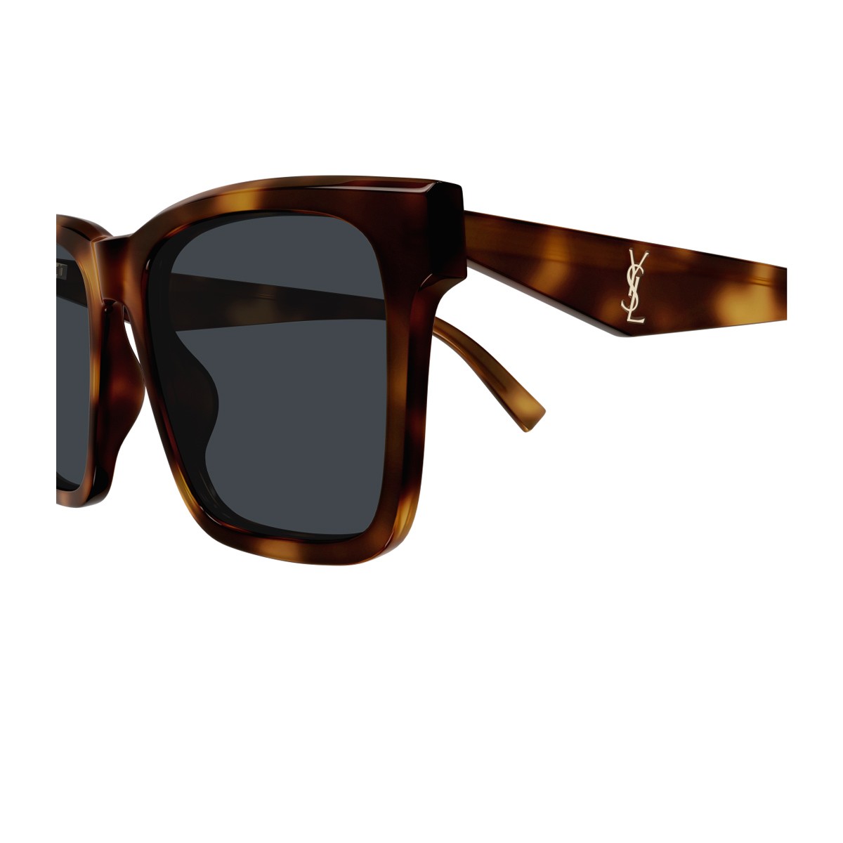 Saint Laurent Sl M170 Linea Monogram Havana Acetato Riciclato Sunglasses