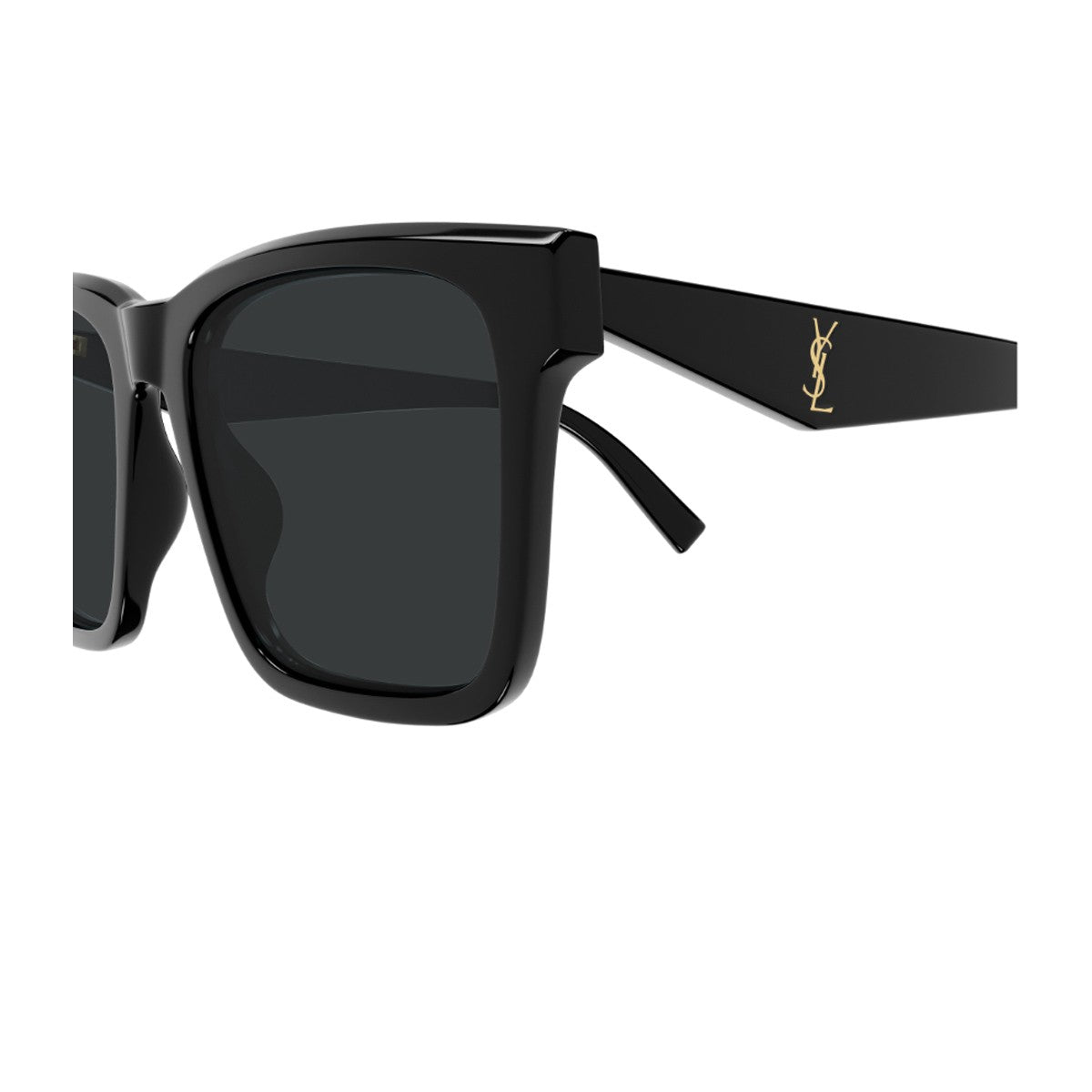 Saint Laurent Sl M170 Linea Monogram Black Acetato Riciclato Sunglasses