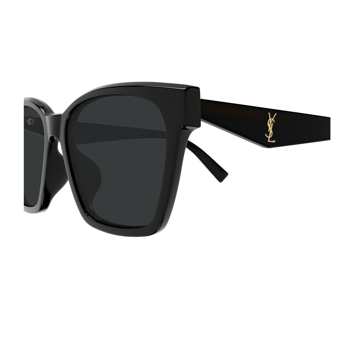 Saint Laurent Sl M171-F Linea Monogram Black Acetato Riciclato Sunglasses