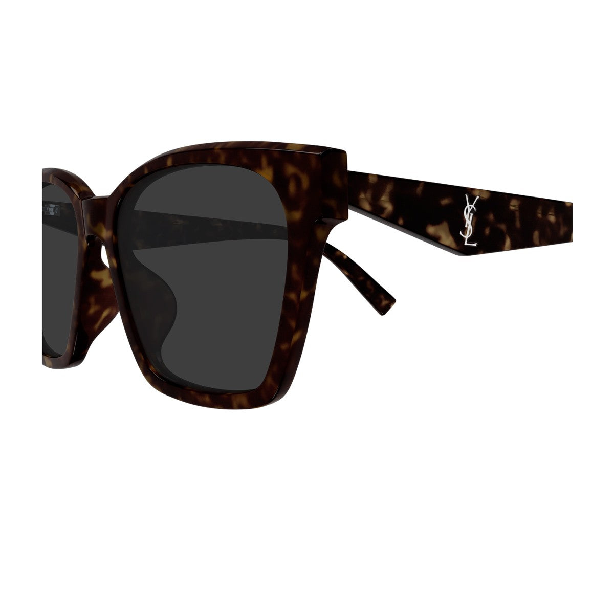 Saint Laurent Sl M171-F Linea Monogram Havana Acetato Riciclato Sunglasses